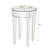 Gomidas Mirrored Glass Top End Table