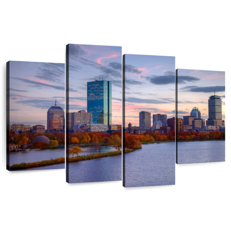 Sireci Boston Back Bay, 48" H x 75" W