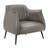 Rankins Oversized Faux Leather Barrel Chair-833248420