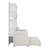 Queen Size Murphy Bed Wall Bed With Sofa And Shelves,White-285786454