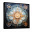 «Mystical Blue Flower - Boho Mandala», reproduction d'art-1448169532-1448169533