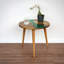 Jossa Epoxy River Wooden End Table – Modern Small Side Table for Living Room & Bedroom-1044816076