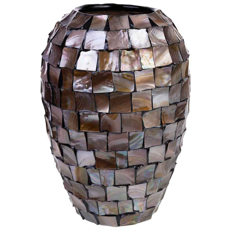 Beatriz Table Vase, Brown