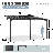 Hardtop Pergola With Galvanized Steel Sloping Roof-117225920