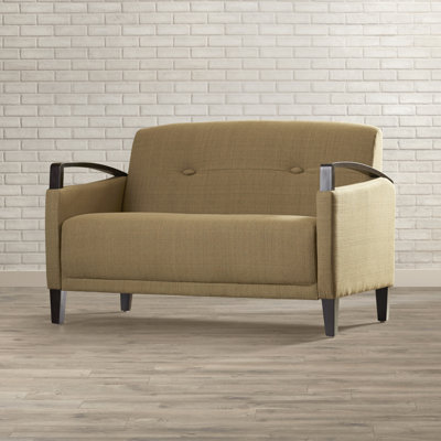 Fabric 49.25'' Reception Loveseat