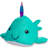 Animal Pool Float - Marine Animal Narwhal Pool Floats and Noodles filled with EPS Beads for kids, teens and adults, Use While Floating or Lounging Poolside, Comfy Stuffed Pool Noodle for Lounging, Available in 3 Sizes in Narwhal Design-74080941