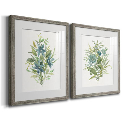 " Greenery I " 2 - Pieces