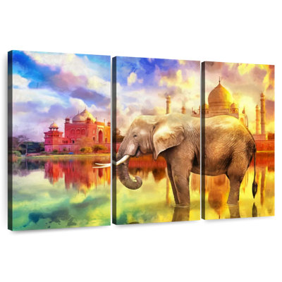 Éléphant Brampt Taj Mahal