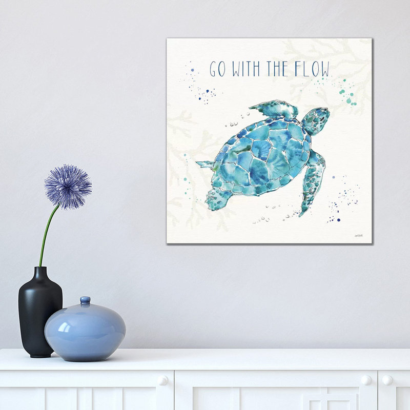 Deep Sea IV by Anne Tavoletti - Wrapped Canvas Print, 45.72 cm H x 45.72 cm W
