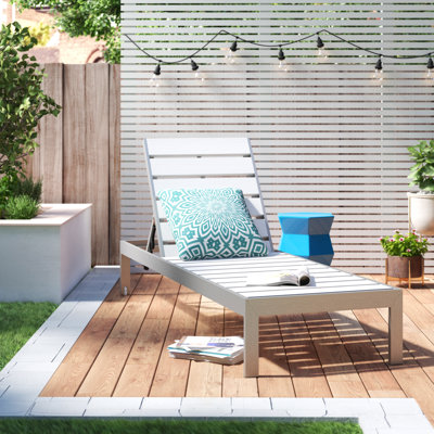 Aynura Reclining Single Chaise by Wade Logan