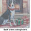 Planche à découper Appenzeller Sennenhund Cozy Christmas