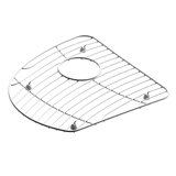Undertone Stainless Steel Sink Rack for Left Bowl, 14-1/4" x 14-3/4"