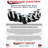 5 Inch SS Polyolefin Swivel Caster with Roller Bearing and Swivel Lock SCC