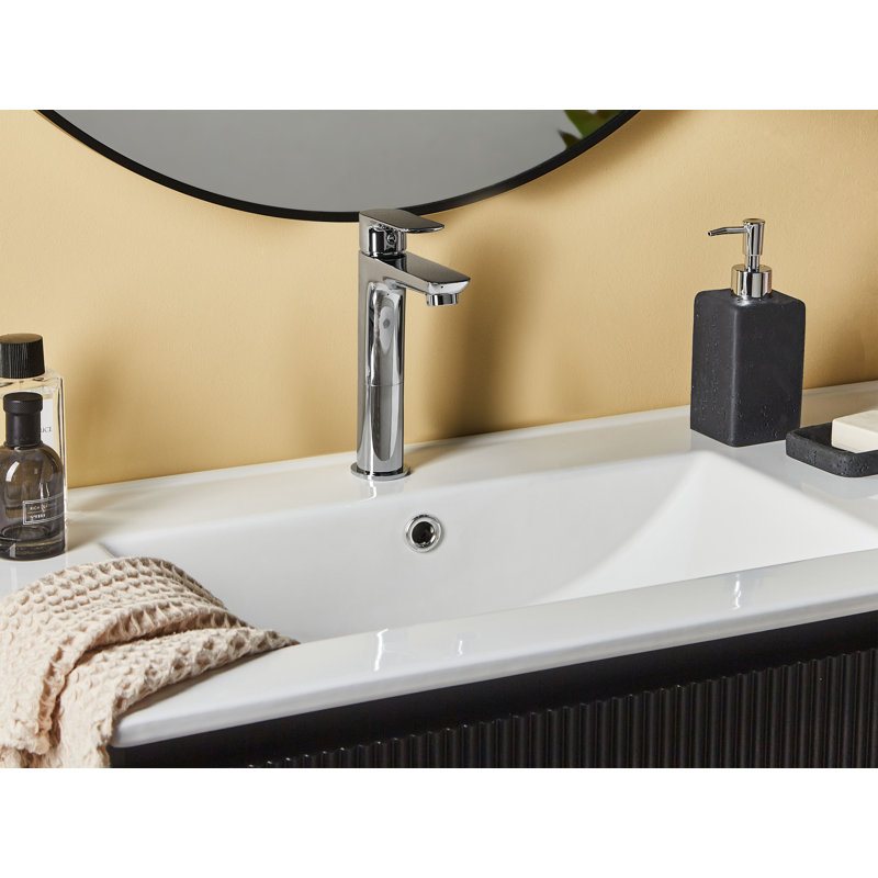 Basin Mixer Tap Magner Brass Silver, Silver