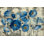 «Aquamarine Floral» par Silvia Vassileva, reproduction sur toile tendue