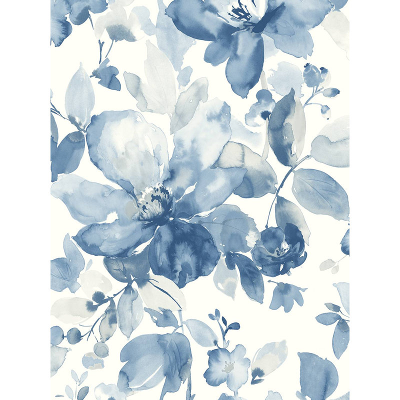 Asfa Floral Roll, Bluestone