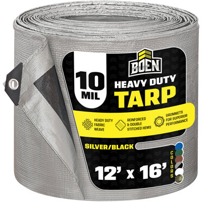 Boen Silver Black Tarp