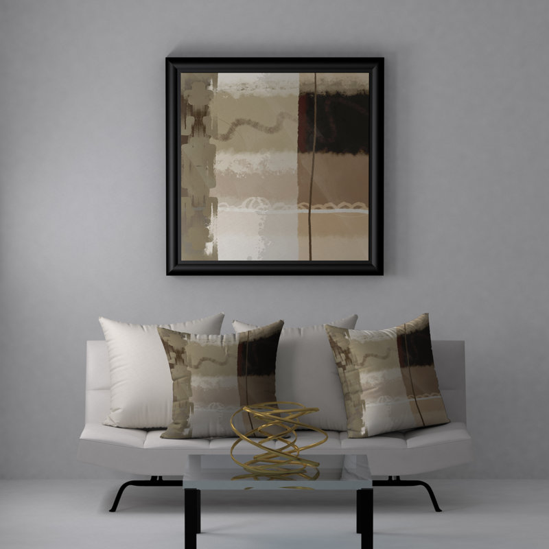 Housse de coussin décorative carrée fragrance, 24" X 24"