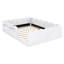 Lit simple rembourré pour petites chambres-1077458255