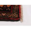 Tapis de couloir rouge en laine Arsi One-of-a-Kind 3 pi 8 po x 10 pi 2 po années 1990