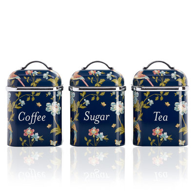 VQ - Laura Ashley 3Pc Canister Set
