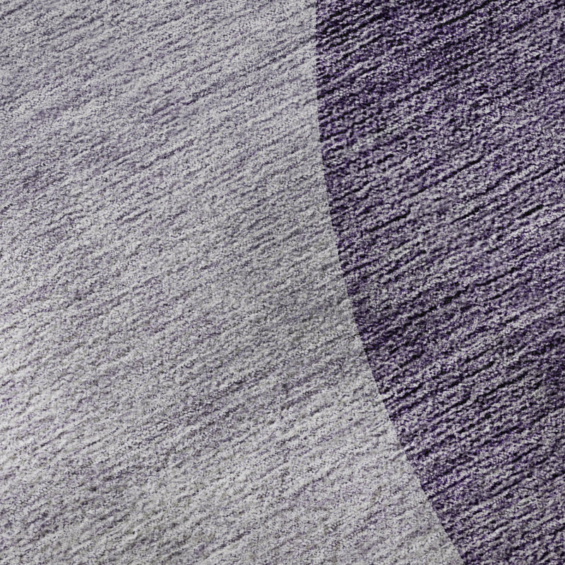 Tapis mauve Premium lavable à la machine, Rectangle 1 pi 8 po x 2 pi 6 po