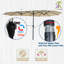 Parasol de marché 15 pi Nilay-87378013