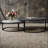 2-piece Modern Round Nesting Coffee Table Set, Space-saving Accent Tables For Living Room-1417266644