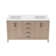 Silas 60'' Double Bathroom Vanity with Quartz Top