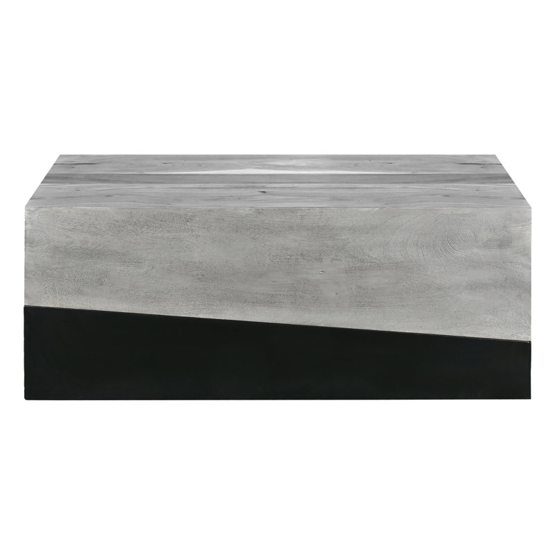 Table basse Caelin, gris, H 17 po x L 45 po x l 24 po