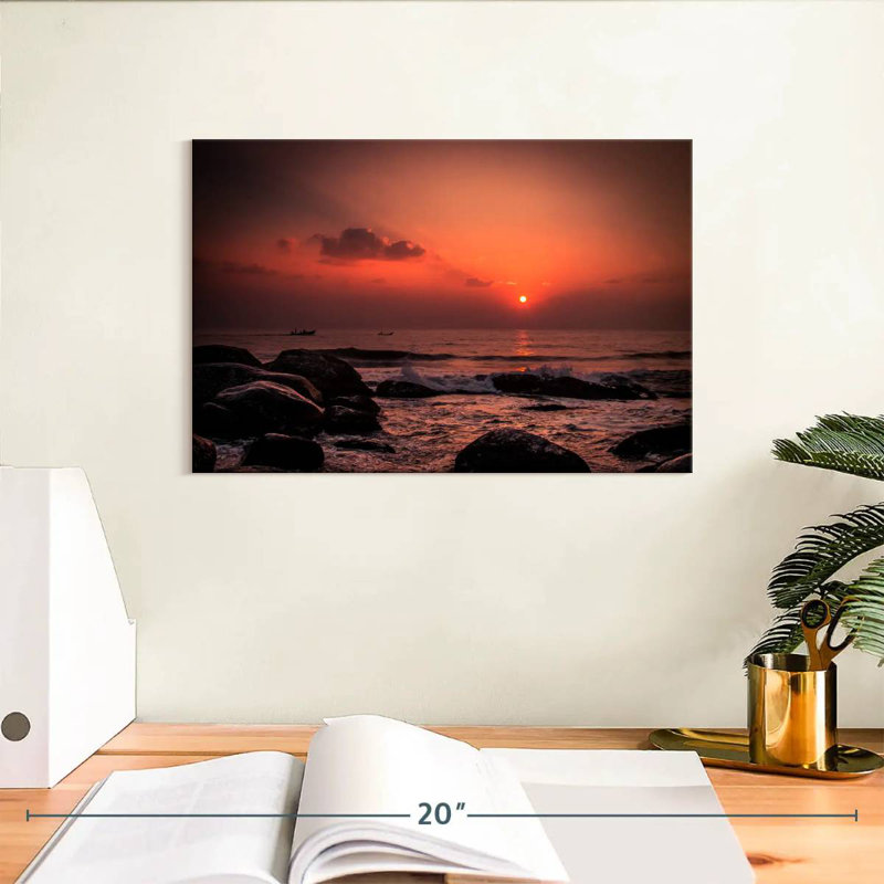 Gillard Rocky Gillard Fiery Sunset, H 8 po x l 12 po