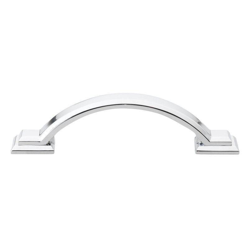 3" Center to Center Arch Pull, Polished Chrome