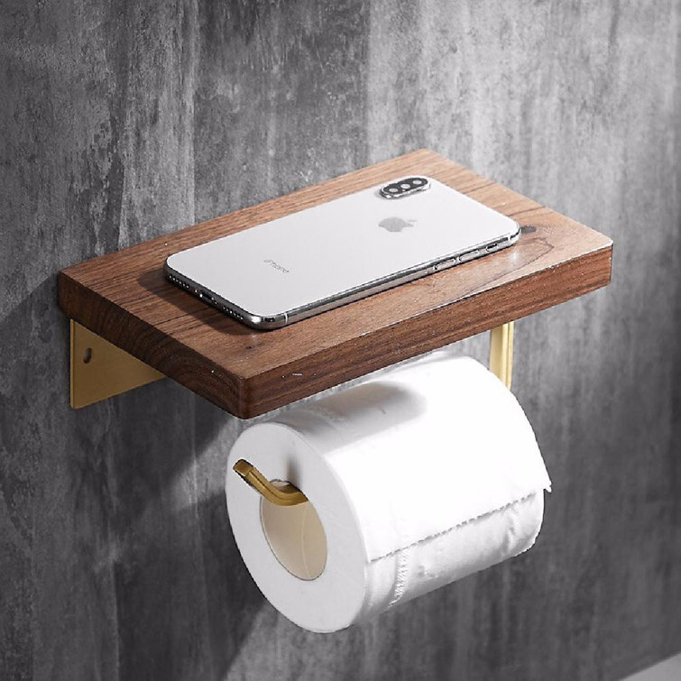 Captive Gala Wall Mount Toilet Paper Holder