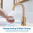 Touchless Single Hole Bathroom Faucet-89060551