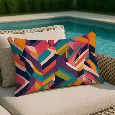 Coussin intérieur et extérieur Luminous Vortex