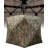 Portable Hunting Blind With Windows, Pop Up Ground Blind, Carrying Bag & Ground Stakes, Camouflage Hunting Tent
