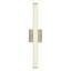 Geri 24-in Black dimmable LED Wall Sconce-635780409