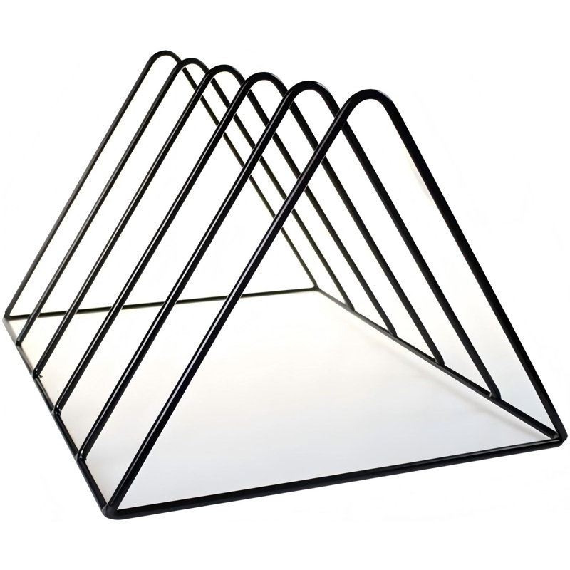 Support de rangement pour disques vinyles – Étagère en fil de métal recouvert de vinyle de qualité supérieure pouvant contenir jusqu'à 50 albums 33 tours