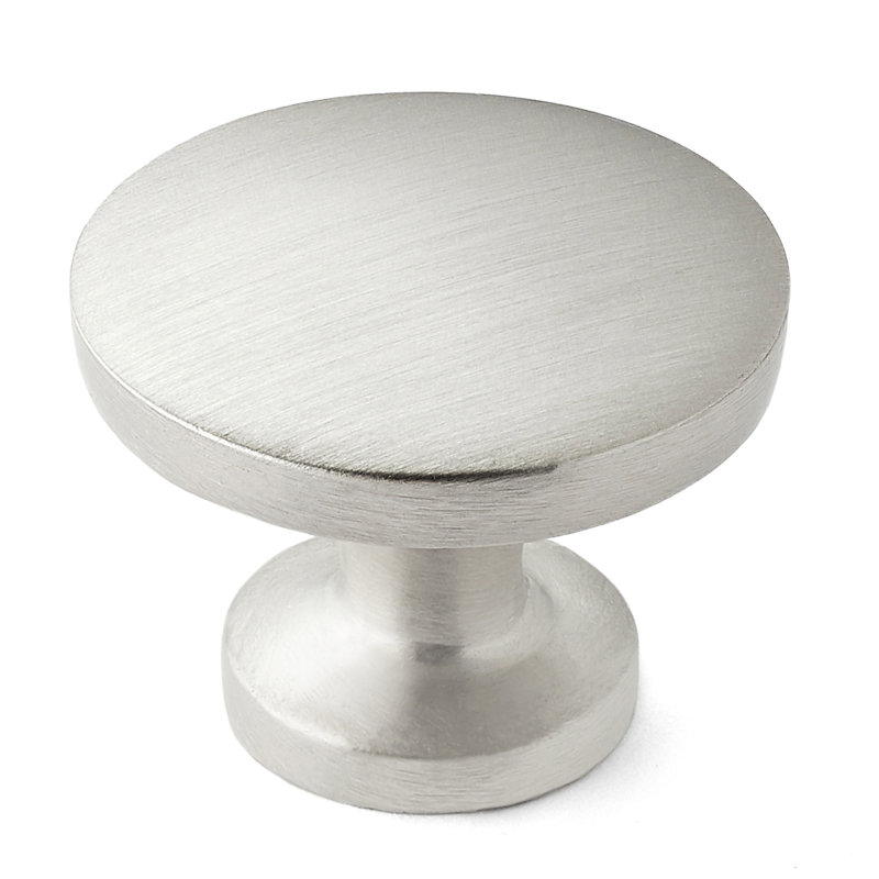 Oil Rubbed Bronze Round Cabinet Knobs with Mounting Hardware, 10-Pack