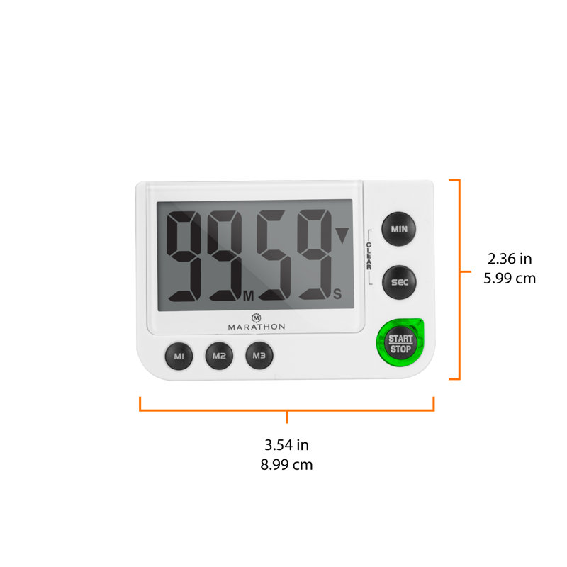 Timer, White
