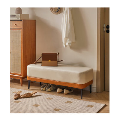 Banc de luxe tapissier 39,37 pouces