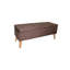 Banc de rangement 17 po en suède
