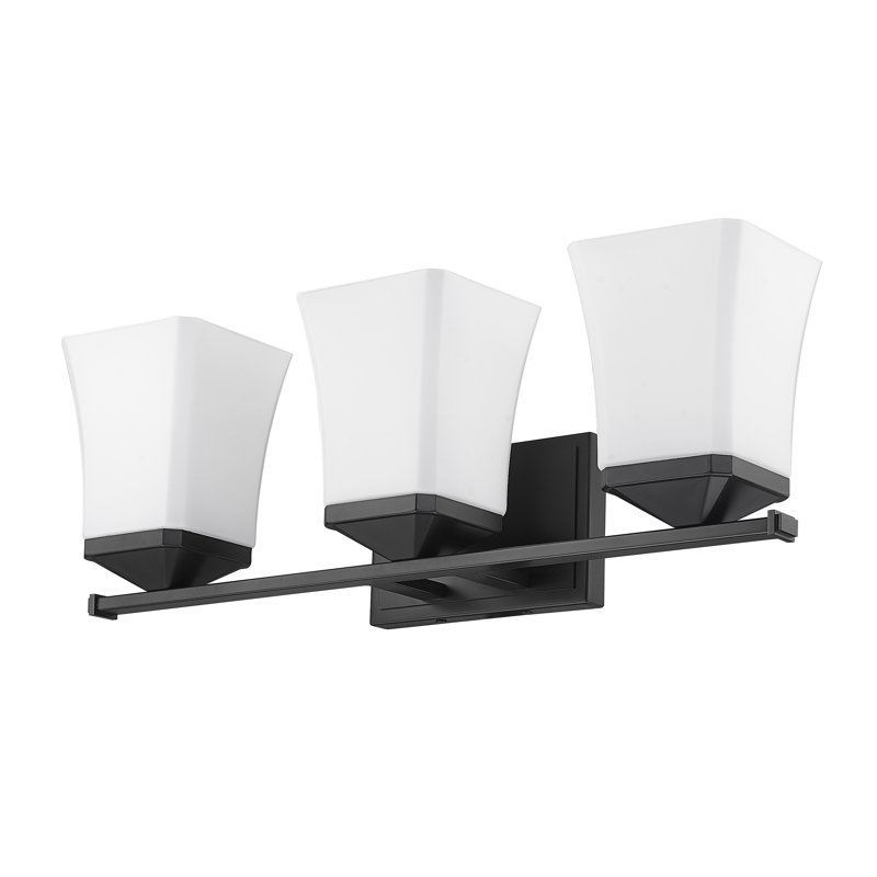 Rohrersville 3 - Light Dimmable Vanity Light, Matte Black