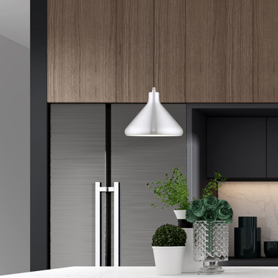 Luminaire suspendu conique à 1 lumière Schultz