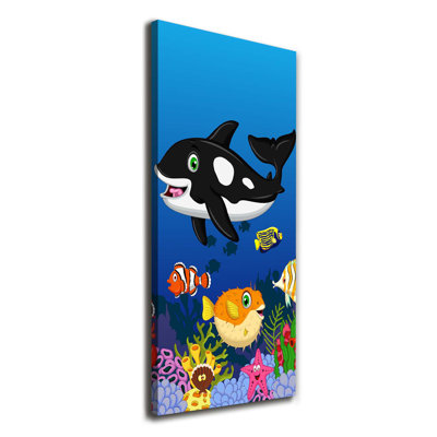 Underwater World - Wrapped Canvas Print