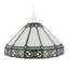 17 cm H Bowl Glass Pendant Shade ( No Direct Attachment Method ) in Green