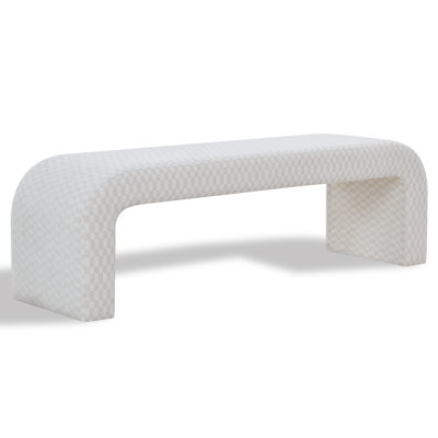 Daine 62" Linen Bedroom Bench