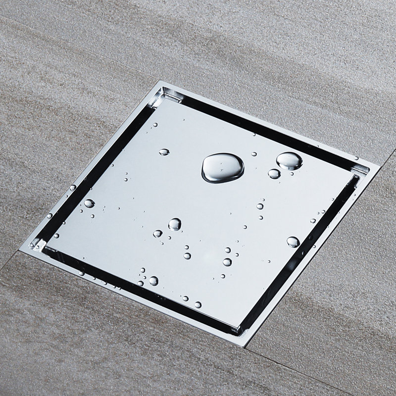 4'' W Tile-In, Chrome