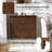 Kaybri Transitional 28"W Solid Paulownia Wood 4-Drawer End Table with Charging Station and Simple Assembly-348509888