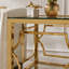 Table d'appoint 19,7 po Modern Gold-316842803